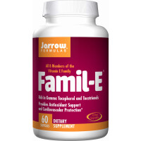 JARROW FORMULAS Witamina E Famil-E (60 kaps.)