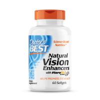 DOCTOR'S BEST Natural Vision Enhacers with FloraGLO Lutein - Luteina I Zeaksantyna (60 kaps.)