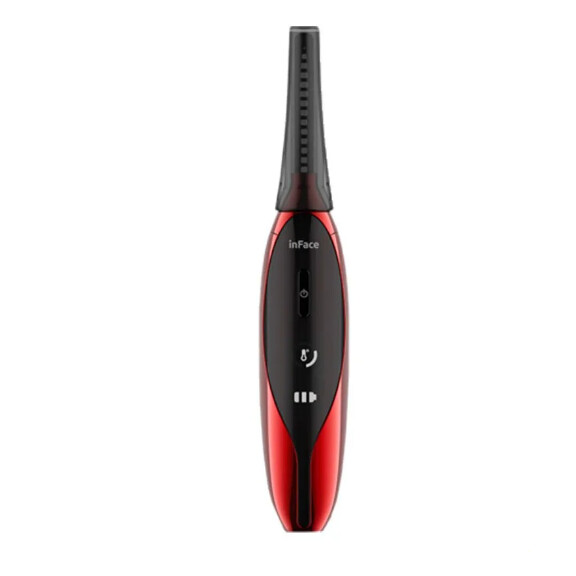 inFace Eyelash Curler Czerwona | Elektryczna zalotka do rzęs