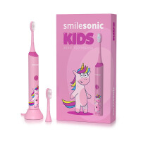 Smilesonic Kids Unicorn - Szczoteczka soniczna dla dzieci + kalendarz mycia zębów z naklejkami