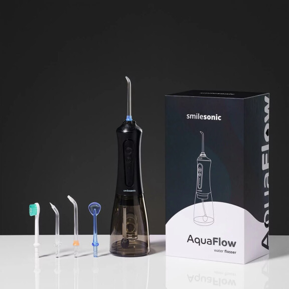 Irygator bezprzewodowy Smilesonic AquaFlow Black