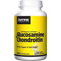 JARROW FORMULAS Glucosamine + Chondroitin - Glukozamina z Chondroityną (240 kaps.)