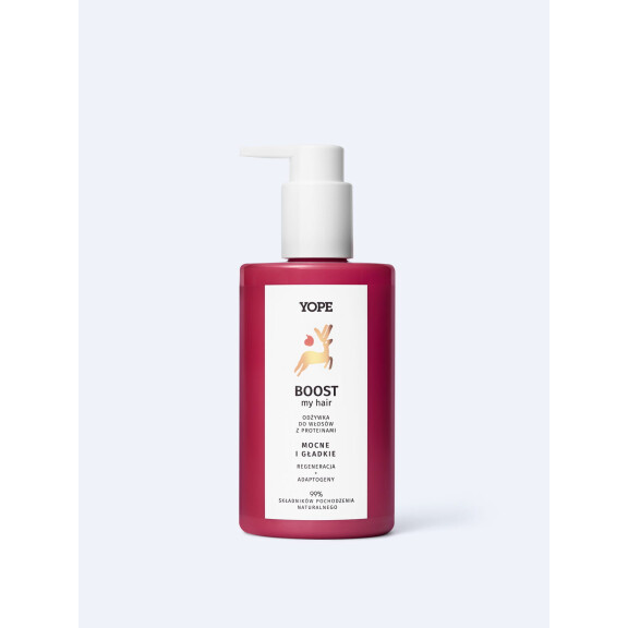 YOPE Regenerująca odżywka do włosów z proteinami i adaptogenem BOOST my HAIR 300ml