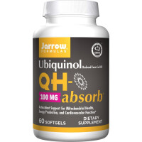JARROW FORMULAS Ubiquinol QH-absorb 100 mg (60 kaps.)