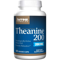 JARROW FORMULAS L-Teanina 200 mg - Suntheanine (60 kaps.)