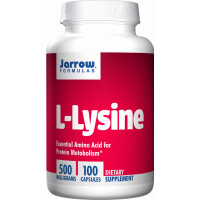 JARROW FORMULAS L-Lizyna 500 mg (100 kaps.)