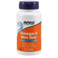 Omega 3 Mini Gels - DHA 120 mg + EPA 180 mg (90 kaps.)