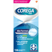 COREGA Tabs - tabletki do czyszczenia protez 136 tabl.