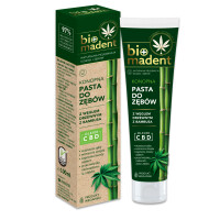 BIO MADENT pasta do zębów konopna - z węglem drzewnym 100ml