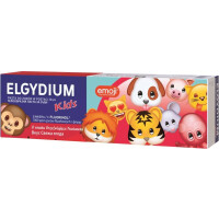 Elgydium EMOJI Kids Pasta do zębów dla dzieci od 3 do 6 lat orzeźwiająca truskawka 50ml