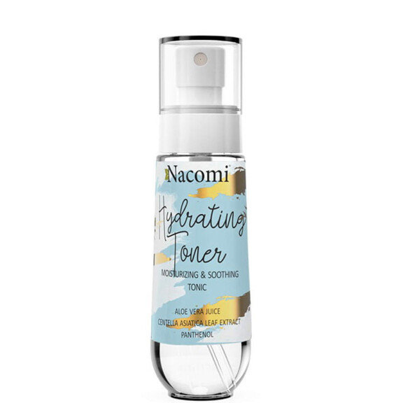 Nacomi Hydrating Toner nawilżająco-łagodzący tonik do twarzy 80ml