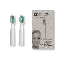 KOŃCÓWKI DO SZCZOTECZEK ORO-SONIC BASIC WHITE