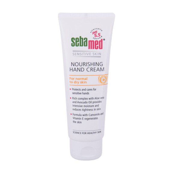 SebaMed Nourishing Sensitive Skin Krem do rąk 75ml (W) (P2)