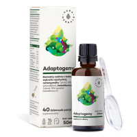 AURA HERBALS Adaptogeny - bakopa, w?krota, ashwaghanda, kadzidłowiec (50 ml) E1