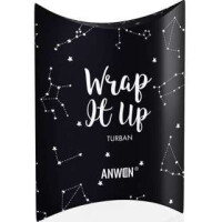 ANWEN Turban Wrap It Up w kolorze czarnym