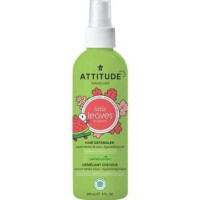 Attitude LITTLE ONES pielęgnacyjny spray do włosów dzieci ułatwiający rozczesywanie ARBUZ I KOKOS, 240 ml