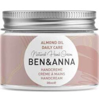BEN&ANNA naturalny krem do rąk DAILY CARE z olejem ze słodkich migdałów , 30 ml
