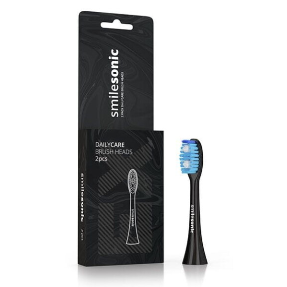Końcówki Smilesonic EX / GO / UP - DailyCare czarne 2 szt.