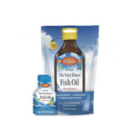 CARLSON LABS The Very Finest Fish Oil - 1600mg Omega-3s Lemon (15 x 5 ml)