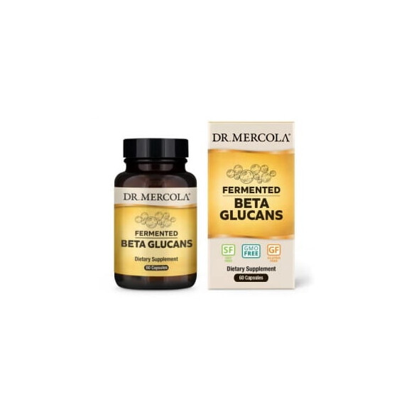 DR. MERCOLA Fermented Beta Glucans (60 kaps.)
