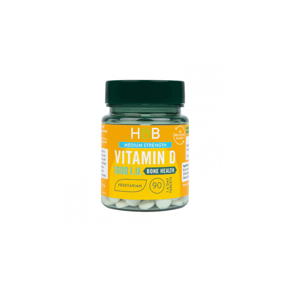 HOLLAND & BARRETT Vitamin D3 1000 IU 25 mcg (90 tabl.)