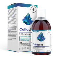Aura Herbals Colladrop Flex, kolagen morski 5000 mg, płyn 500 ml