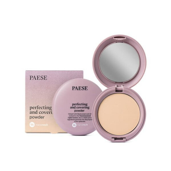Paese Puder upiększająco-kryjący Nanorevit Perfecting and Covering Powder 04 Warm Beige 9g