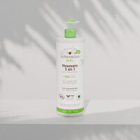 Alphanova Bebe Bio, Delikatny Płyn do Kąpieli Niemowląt 3 w 1, 400 ml (E1)