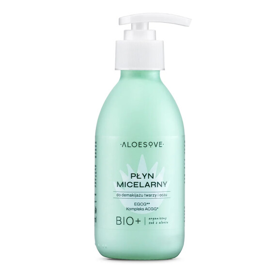ALOESOVE Płyn micelarny do demakijażu twarzy i oczu 190 ml (1)