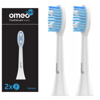 Końcówki do Szczoteczki Sonicznej OMEO +365 - 2 szt - białe