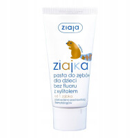 Ziaja Ziajka pasta do zębów dla dzieci bez fluoru z xylitolem 50ml E1