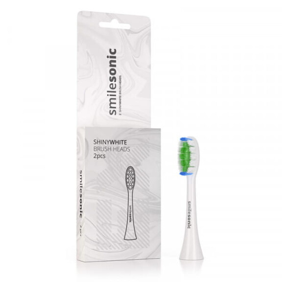KOŃCÓWKI WYBIELAJĄCE SMILESONIC EX / GO / UP - SHINYWHITE białe 2 SZT.