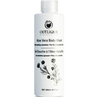 Odylique organiczny nawilżający kremowy żel do mycia ciała z aloesem, oliwą i nagietkiem bezzapachowy, 200 ml (E1)