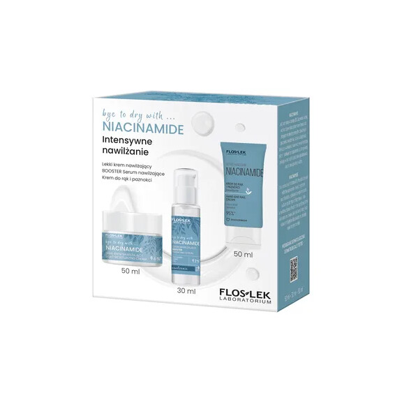 FLOSLEK - Zestaw NIACINAMIDE Intensywne nawilżanie
