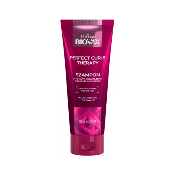 BIOVAX Glamour Perfect Curls Therapy intensywnie nawilżający szampon 200 ml