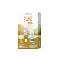 FLOSLEK - Zestaw ANTI-SPOT SUN CARE PHOTO-CARE ANTI-SPOT Ultralekki Krem SPF 30 + COOL Nawilżająca AQUA MARINE