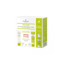 FLOSLEK - Zestaw ANTI ACNE 24H System Redukcja sebum i niedoskonałości 1+1+mini