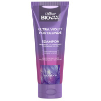 BIOVAX Ultra Violet Intensywnie regenerujący szampon tonujący do włosów blond i siwych 200 ml