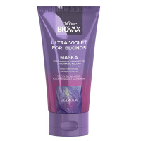 BIOVAX Ultra Violet Intensywnie regenerująca maseczka tonująca do włosów blond i siwych 150 ml