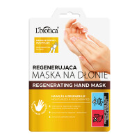 L'BIOTICA Home SPA L'BIOTICA Maska regenerująca na dłonie w postaci nasączonych rękawiczek 1 para