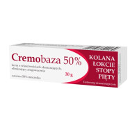 CREMOBAZA 50% Mocznika krem o właściwościach złuszczających eliminujących zrogowacenia 30g