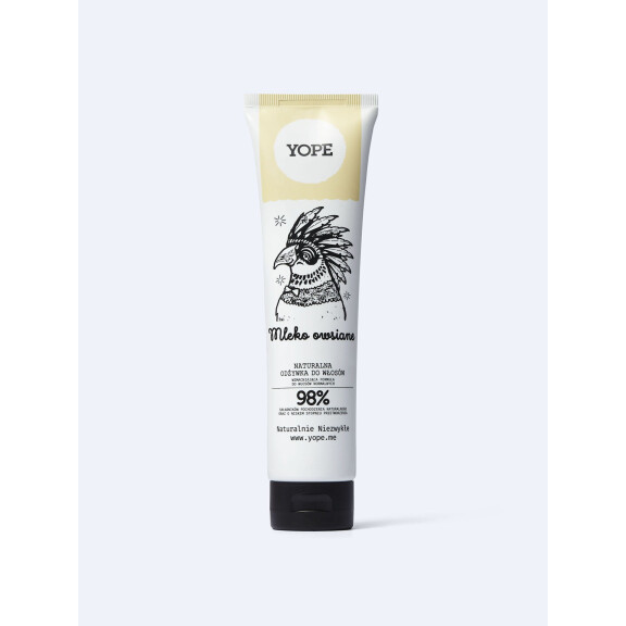 YOPE Naturalna odżywka do włosów Mleko owsiane 170ml