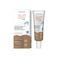 FLOSLEK SUN CARE Derma CITY BB Krem tonujący SENSITIVE SPF 50+ 30 ml (E1)