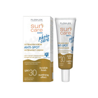 FLOSLEK SUN CARE Derma ANTI-SPOT Ultralekki Krem SPF 30 30ml (E1)