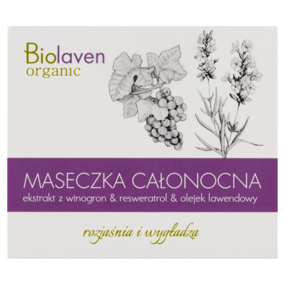 Biolaven Maseczka całonocna do twarzy 45ml 08/2025 (E1)