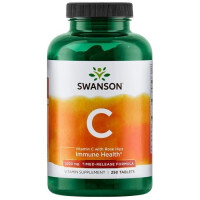 Swanson Witamina C 1000 z RH o przedłużonym działaniu (250 tabl.) (E1)