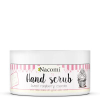 Nacomi Sweet Raspberry Cupcake - naturalny peeling do rąk o zapachu maliny, 125gl (E1) 07/2025
