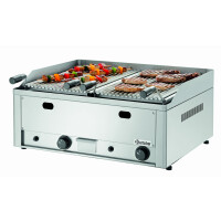 Gastronomiczny grill lawowy gaz. 70 szer. 660 US