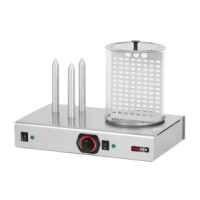 ﻿Podgrzewacz do bułek, hot dog z pojemnikiem podgrzewanym HD - 3N | REDFOX 00000392