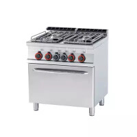 ﻿﻿Gazowy trzon gastronomiczny CFV4-78 GE/P | RM 00008740